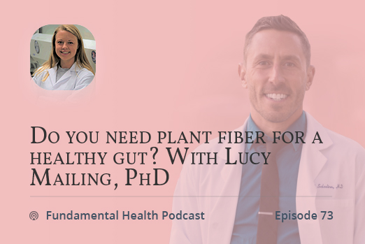 Do you need plant fiber for a healthy gut? With Lucy Mailing, PhD