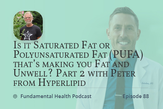 Is it Saturated Fat or Polyunsaturated Fat (PUFA) that’s making you Fat and Unwell? Part 2 with Peter from Hyperlipid