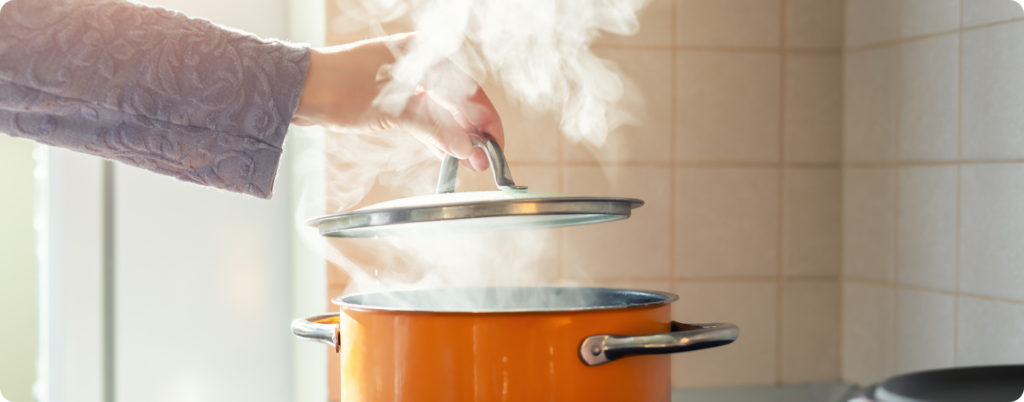 Boiling and other preparation methods can reduce oxalate concentrations