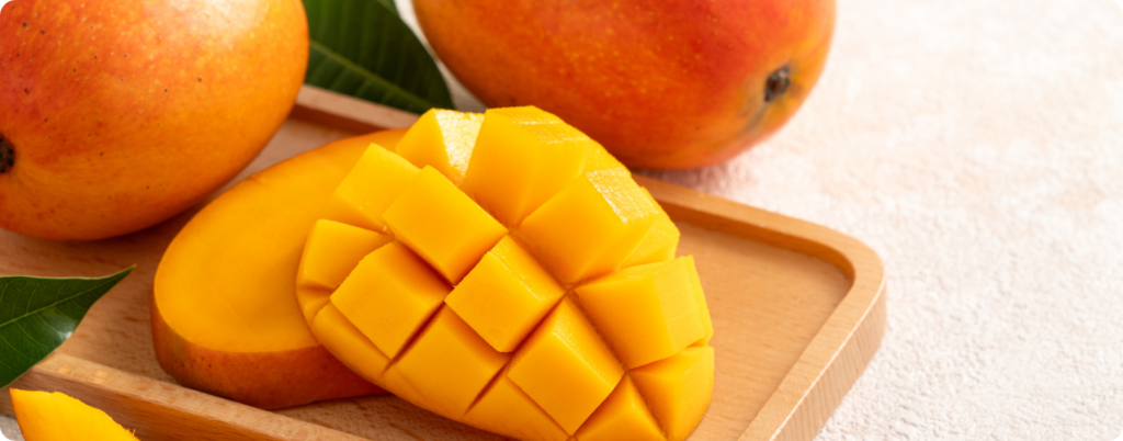 Mango is one of the most notable vitamin A foods