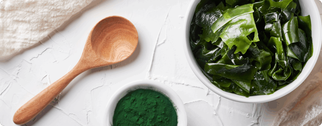 A greens powder from above