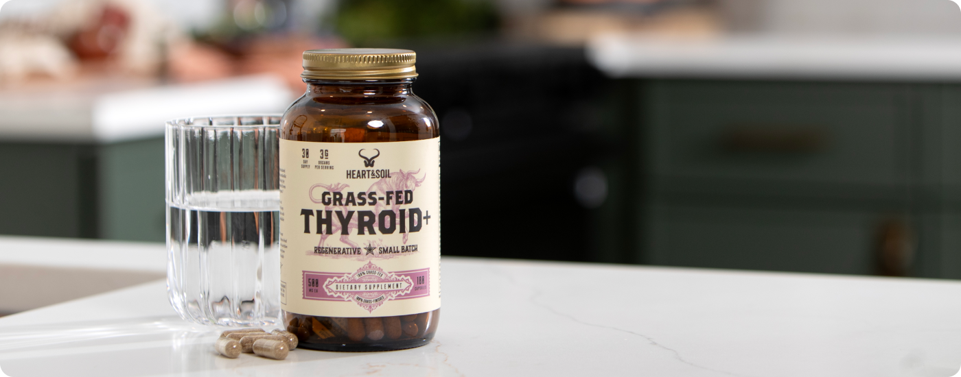 Illustration of Eating Grass And Thyroid Cancer