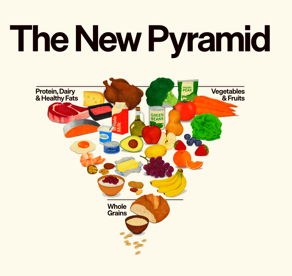 Real Food - The New Food Pyramid | Heart & Soil Supplements