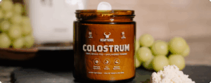 Heart & Soil's free-form grass-fed colostrum for gut health