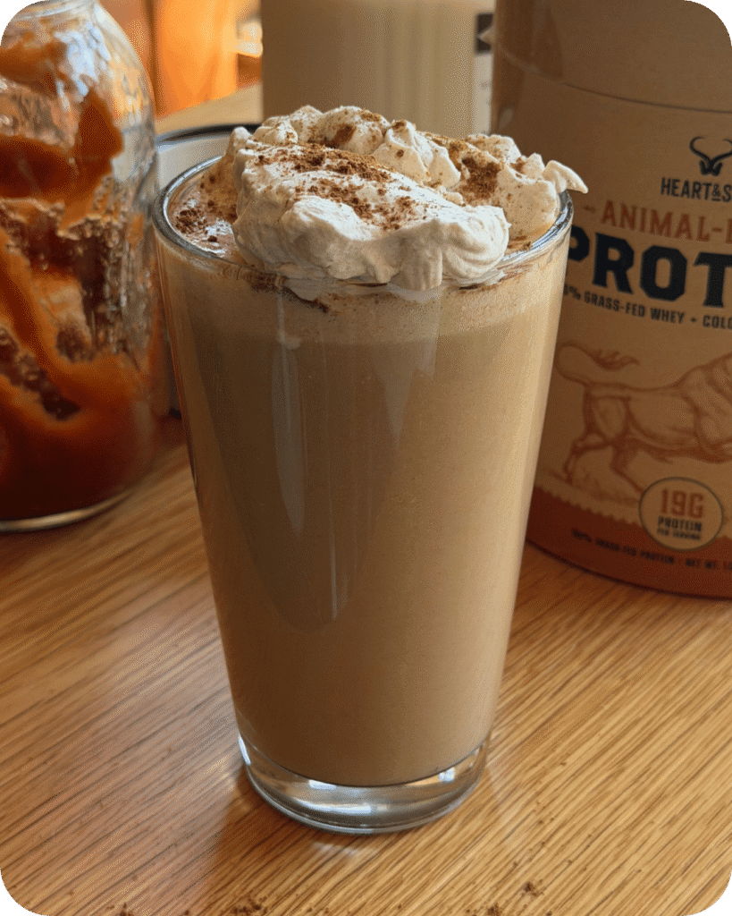 homemade pumpkin spice latte