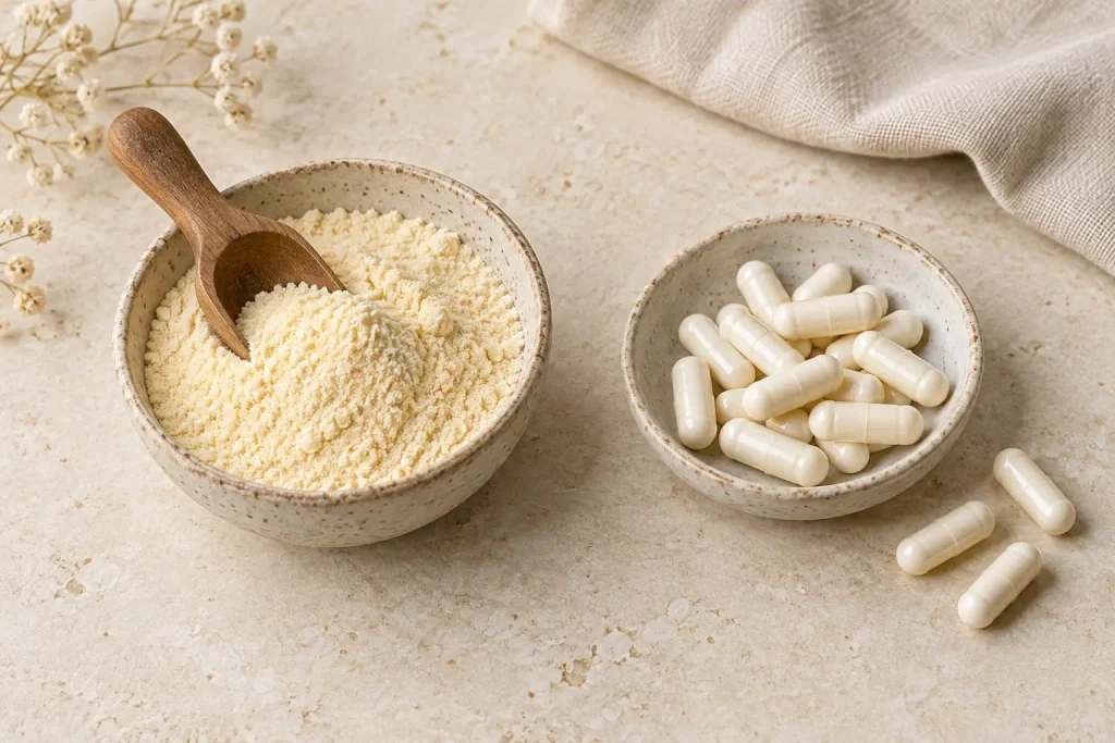 Colostrum Powder vs Capsules