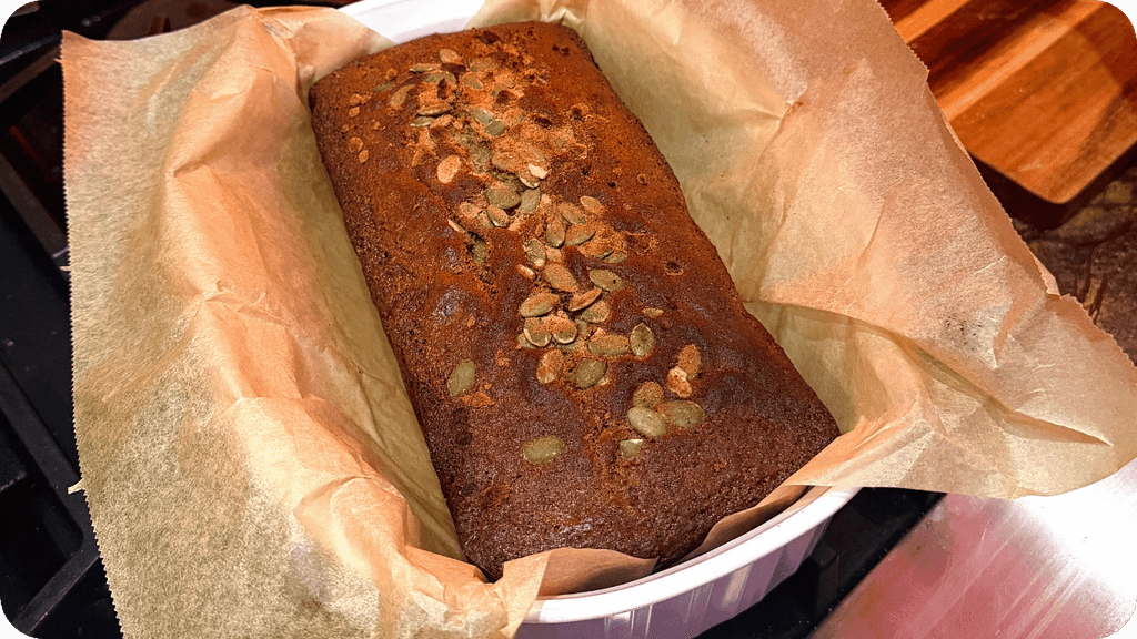 gluten free banana bread loaf