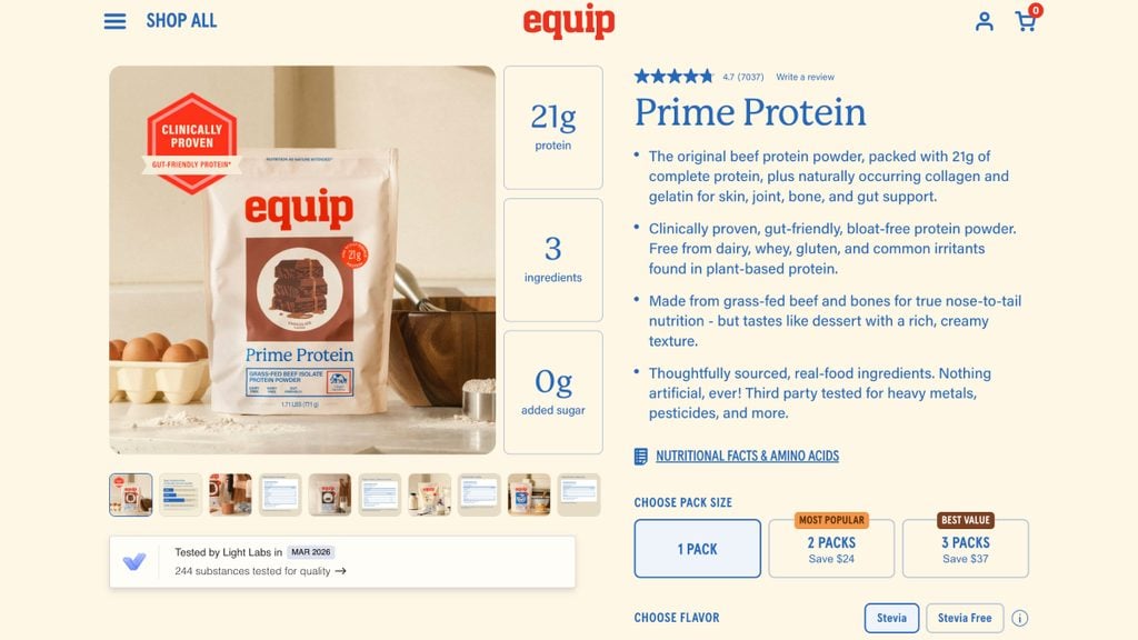Equip Prime Protein
