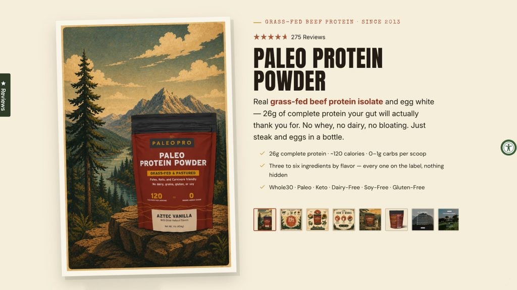 PaleoPro Paleo Protein