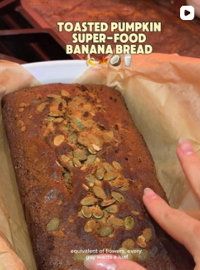 High-Protein Gluten Free Banana Bread Recipe | Heart & Soil Supplements